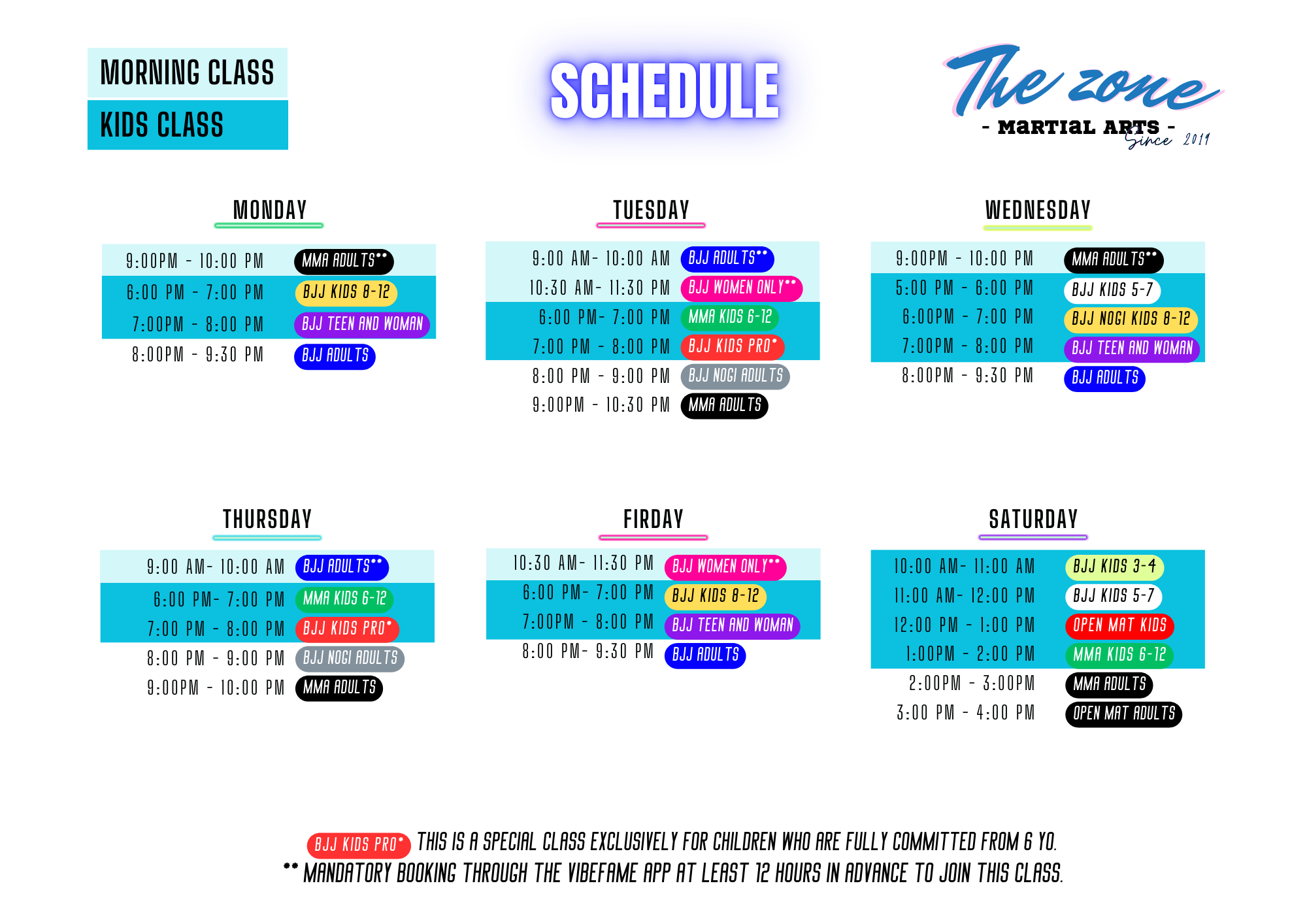 SCHEDUL